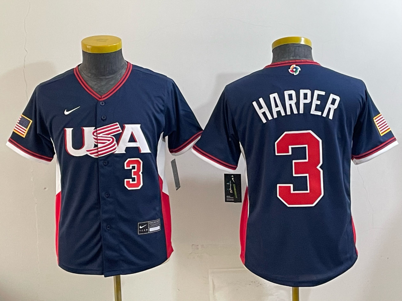 Youth 2026 MLB World Cup Nike Jersey031279